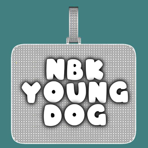 CUSTOM LETTER NECKLACE 3D BIG SQUARE
