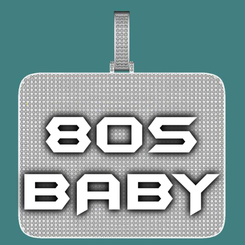 CUSTOM LETTER NECKLACE 3D BIG SQUARE