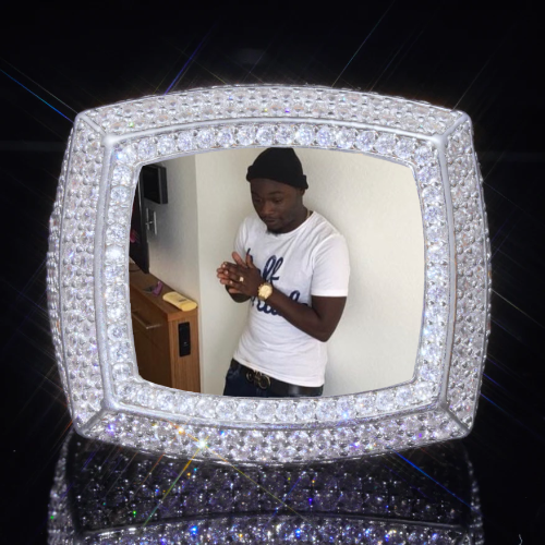 3D CUSTOM PICTURE ICED RING