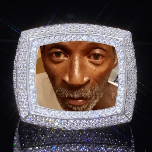 3D CUSTOM PICTURE ICED RING