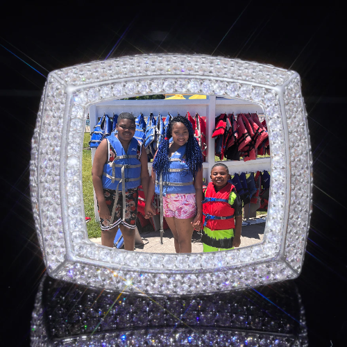 3D CUSTOM PICTURE ICED RING