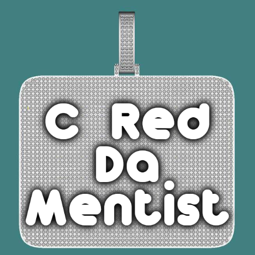 CUSTOM LETTER NECKLACE 3D BIG SQUARE
