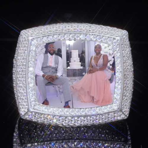 3D CUSTOM PICTURE ICED RING