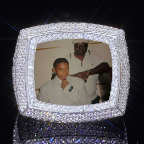 3D CUSTOM PICTURE ICED RING