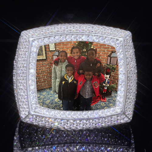 3D CUSTOM PICTURE ICED RING