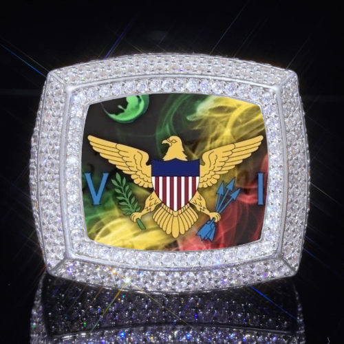 3D CUSTOM PICTURE ICED RING