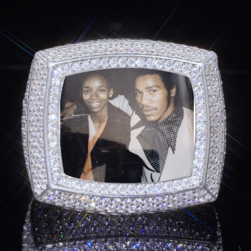 3D CUSTOM PICTURE ICED RING