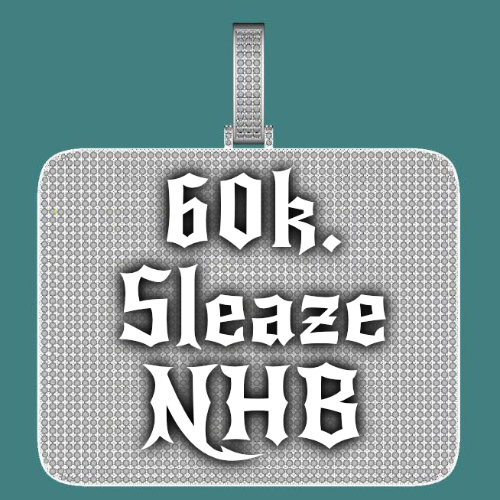 CUSTOM LETTER NECKLACE 3D BIG SQUARE