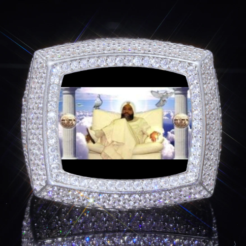 3D CUSTOM PICTURE ICED RING
