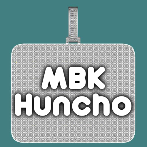 CUSTOM LETTER NECKLACE 3D BIG SQUARE