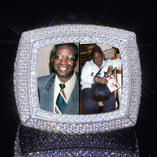 3D CUSTOM PICTURE ICED RING