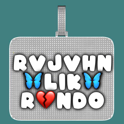 CUSTOM LETTER NECKLACE 3D BIG SQUARE