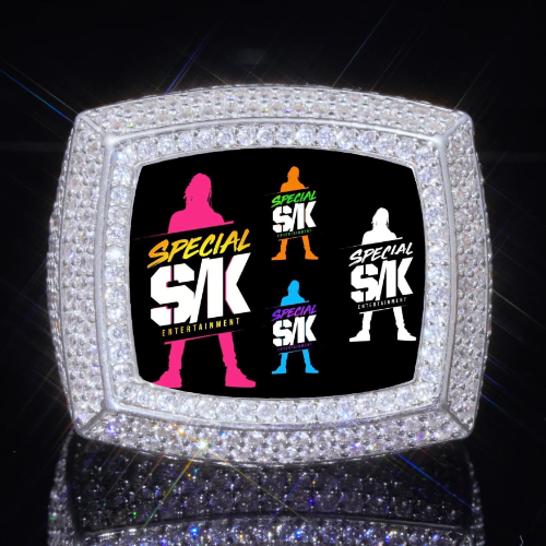3D CUSTOM PICTURE ICED RING