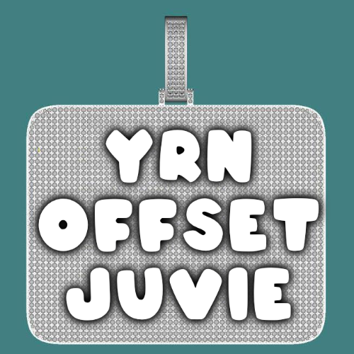 CUSTOM LETTER NECKLACE 3D BIG SQUARE