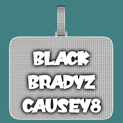 CUSTOM LETTER NECKLACE 3D BIG SQUARE