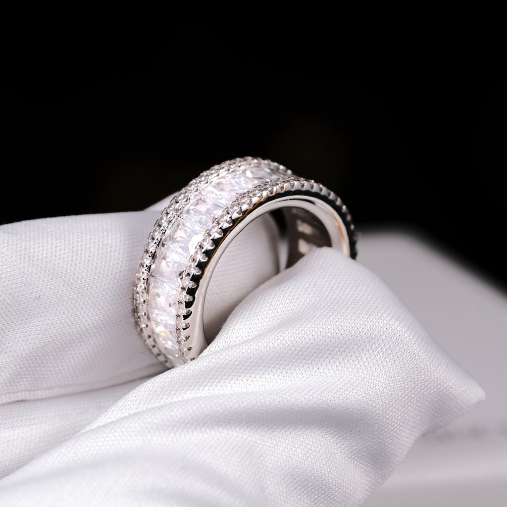 Baguette Eternity Ring - The GUU Shop