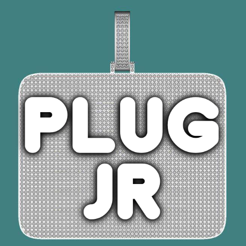 CUSTOM LETTER NECKLACE 3D BIG SQUARE
