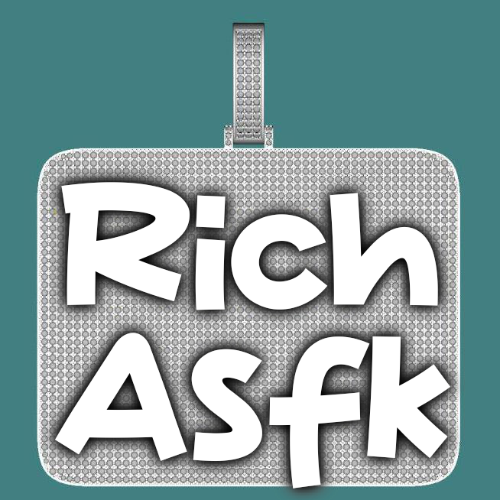 CUSTOM LETTER NECKLACE 3D BIG SQUARE