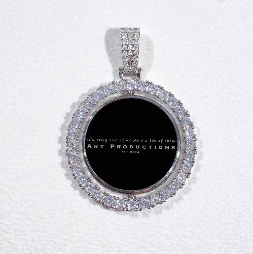 3D Spinning 2-Faced Custom Picture Pendant
