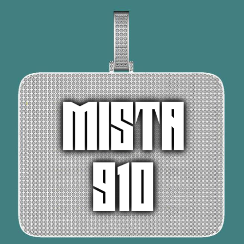 CUSTOM LETTER NECKLACE 3D BIG SQUARE