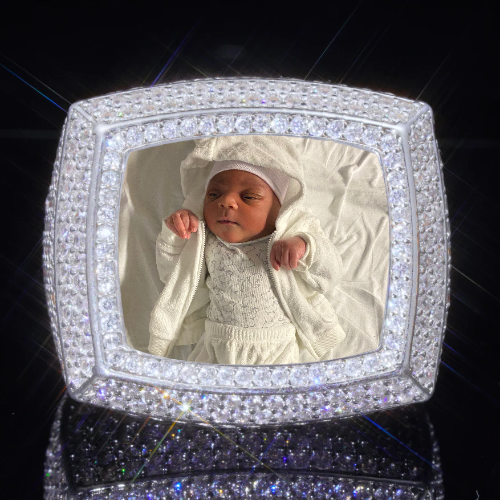 3D CUSTOM PICTURE ICED RING