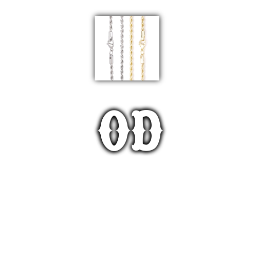 Custom Letters Freibeuter Font Necklace