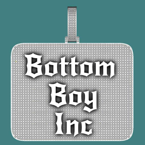 CUSTOM LETTER NECKLACE 3D BIG SQUARE