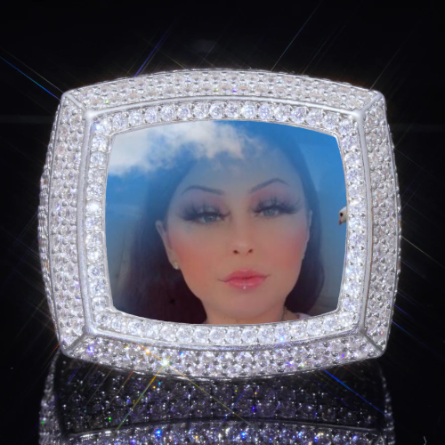 3D CUSTOM PICTURE ICED RING
