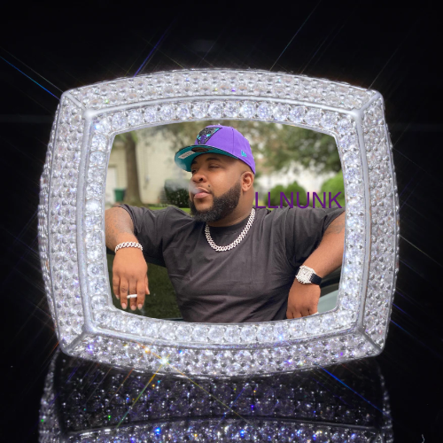 3D CUSTOM PICTURE ICED RING