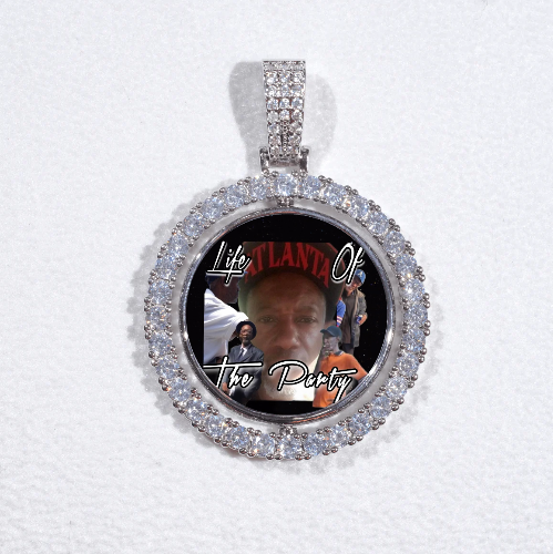 3D Spinning 2-Faced Custom Picture Pendant