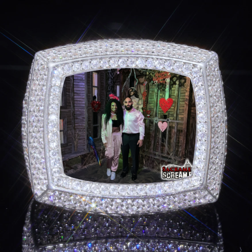 3D CUSTOM PICTURE ICED RING
