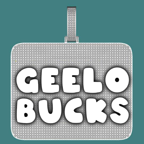 CUSTOM LETTER NECKLACE 3D BIG SQUARE