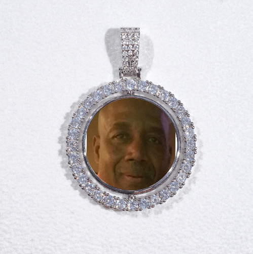 3D Spinning 2-Faced Custom Picture Pendant