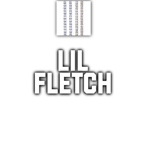 Custom Letters Baguette Two Layer Necklace