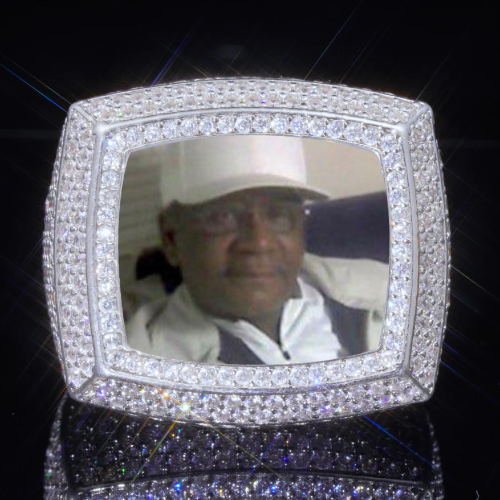 3D CUSTOM PICTURE ICED RING