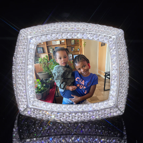 3D CUSTOM PICTURE ICED RING