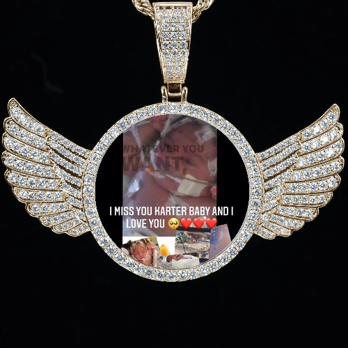 CUSTOM PICTURE PENDANT STYLE-4