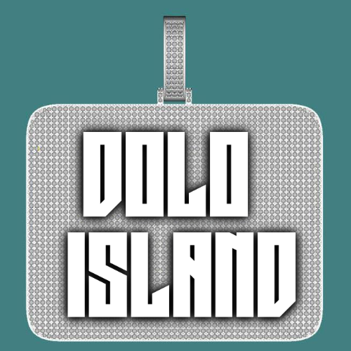 CUSTOM LETTER NECKLACE 3D BIG SQUARE