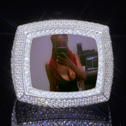 3D CUSTOM PICTURE ICED RING