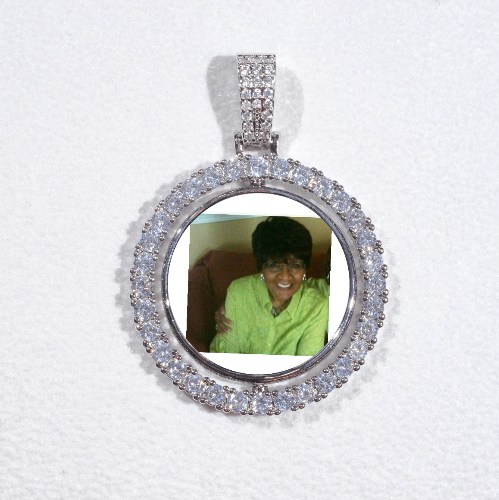 3D Spinning 2-Faced Custom Picture Pendant