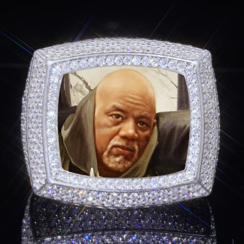 3D CUSTOM PICTURE ICED RING