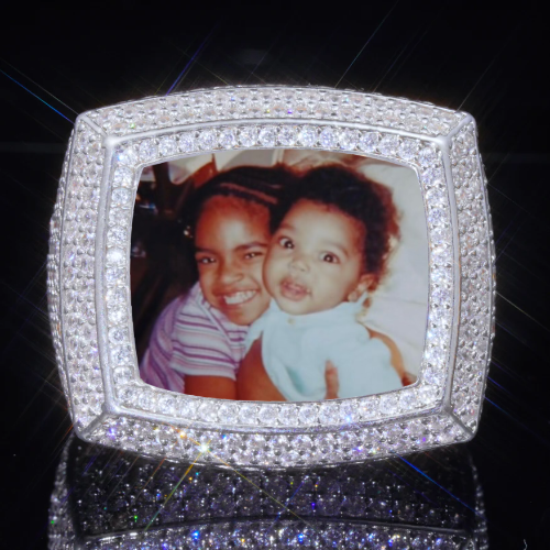 3D CUSTOM PICTURE ICED RING