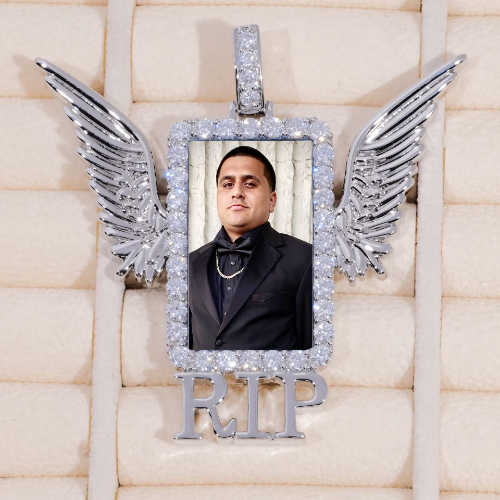 RIP WING 3D CUSTOM PICTURE PENDANT