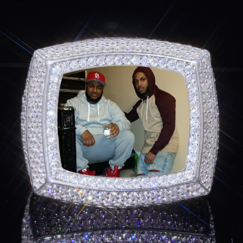 3D CUSTOM PICTURE ICED RING