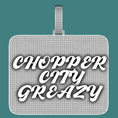 CUSTOM LETTER NECKLACE 3D BIG SQUARE