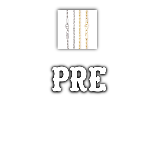 Custom Letters Freibeuter Font Necklace