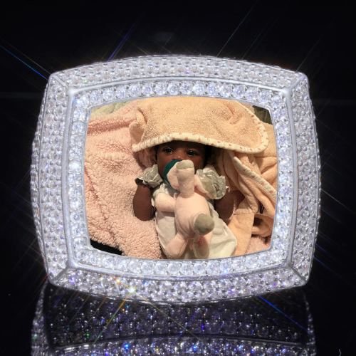3D CUSTOM PICTURE ICED RING