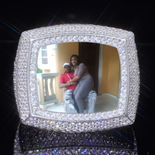 3D CUSTOM PICTURE ICED RING