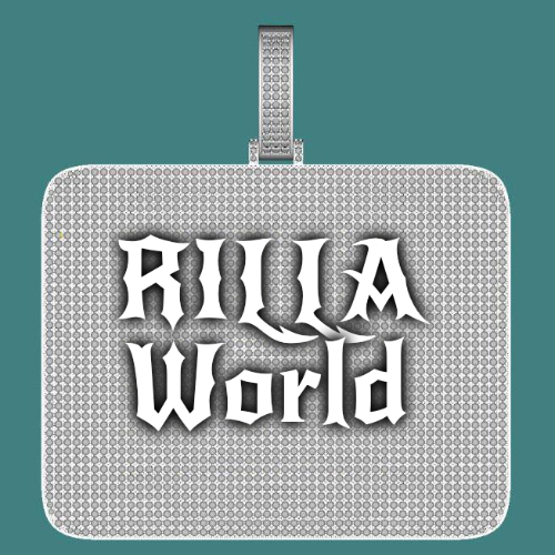 CUSTOM LETTER NECKLACE 3D BIG SQUARE