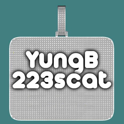 CUSTOM LETTER NECKLACE 3D BIG SQUARE